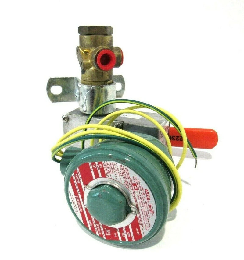ASCO EF8308B040 3-Way Manual Reset Solenoid Valve